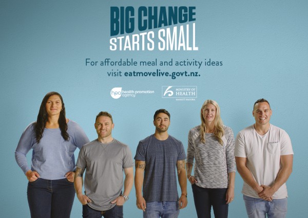 Big change starts small banner