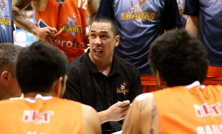 coach talking to his team