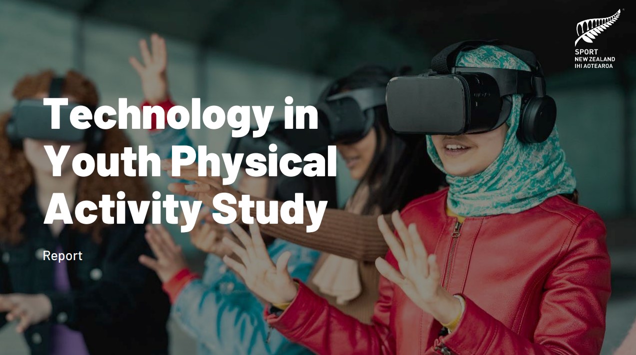 Technology in youth physical activity study banner