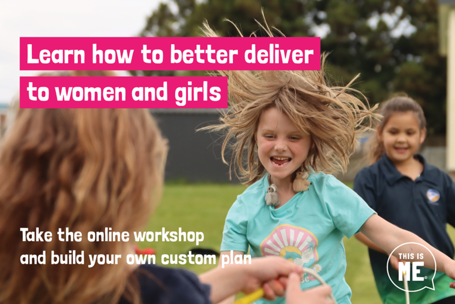 Learn how to better deliver to women and girls banner